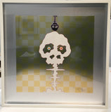 Dokuro Yellow (Silver Backing) - Framed in Los Angeles