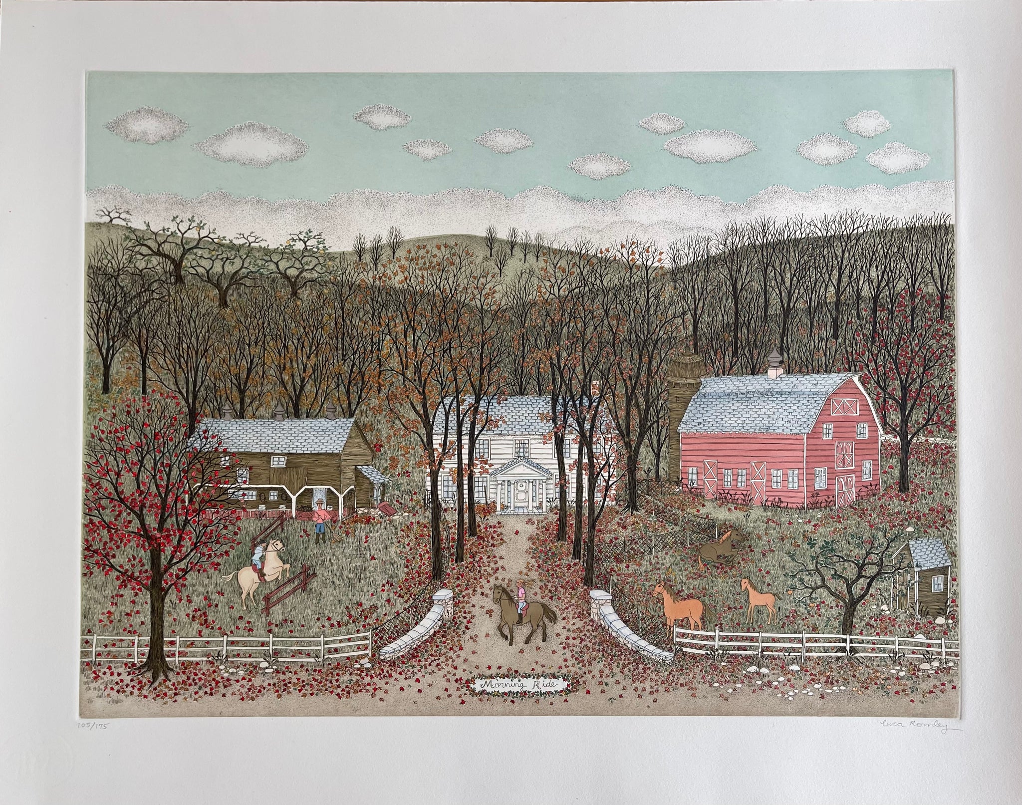 Cuca Romley - Morning Ride, New York State