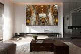Architectural Interiors -   Grand interiors, Europe - Large photography - Framed - Installation ready