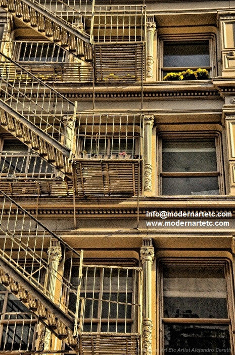 New York City Architectural Landscapes – 27 - Soho, New York New York