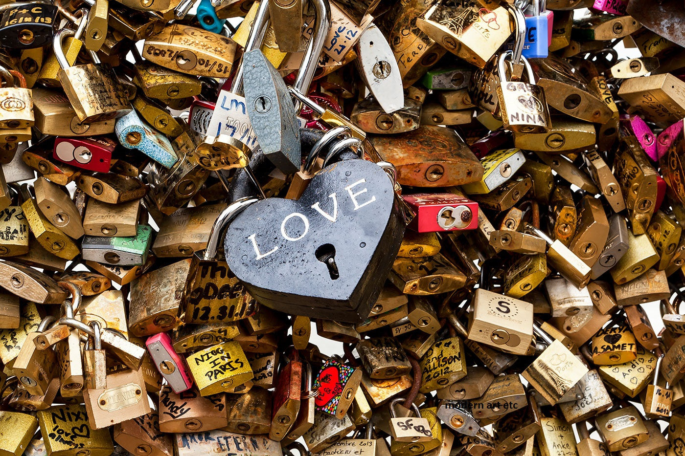 Architectural Interiors - LOVE series - Large photography - Framed - Installation ready