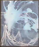 Salt crystals, acrylic series (2015) - Flight Patterns