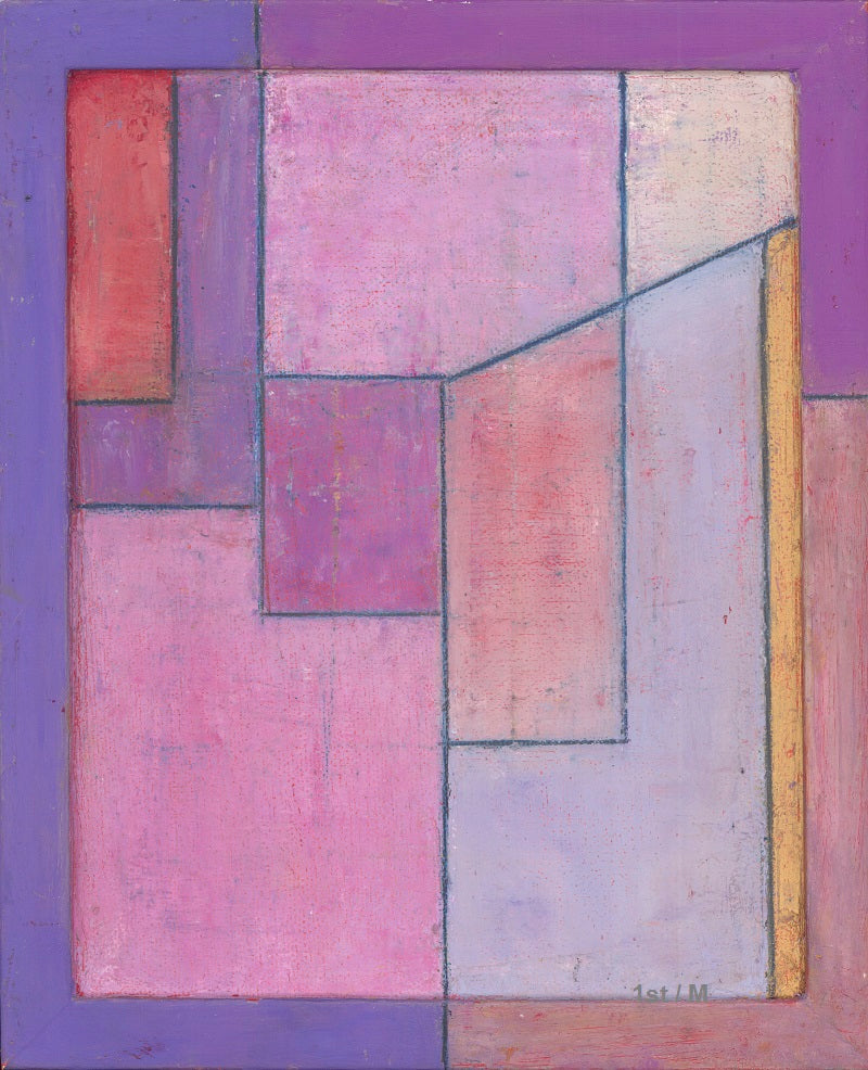 Abstract print 22x22 in. - n.5