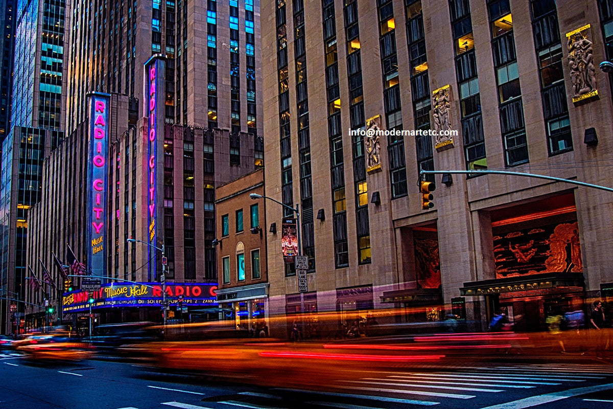 New York City Architectural Landscapes  –  Radio City, Manhattan (6)