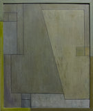 Abstract oil painting - For the Love of Diebenkorn, Study 1