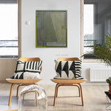 Abstract oil painting - For the Love of Diebenkorn, Study 1