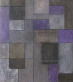 Abstract oil painting - Architectural forms - "Life", Stephen Cimini