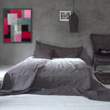 Abstract oil on paper mounted on wood, ready to install (20 x 24 in.),  Stephen Cimini