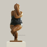 Contemporary Bronze Sculpture - "Yoga Series - No. 6"  2009