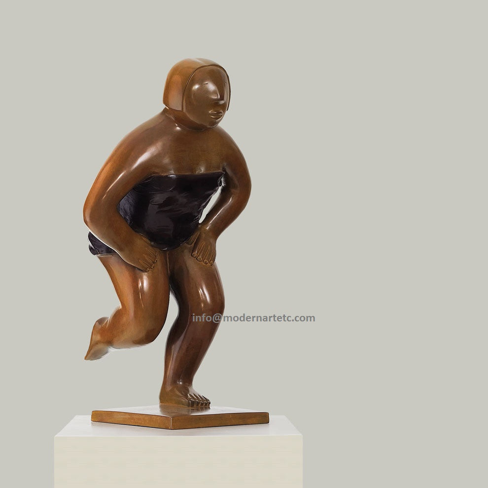 Contemporary Bronze, Yoga, No. 8, Bronze, 2009