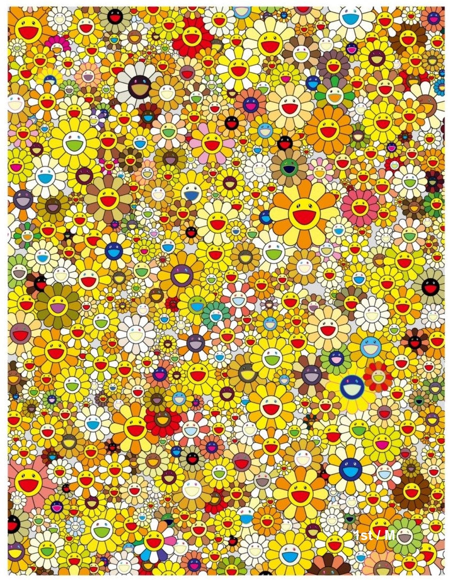 Takashi Murakami - Flowers, Flowers, Flowers. Limited Edition signed and  numbered by Murakami at 1stDibs