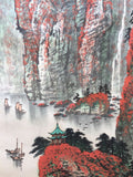 Chinese ink painting - Chinese contemporary ink landscape painting