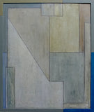 Abstract oil painting - For the Love of Diebenkorn, Study 2