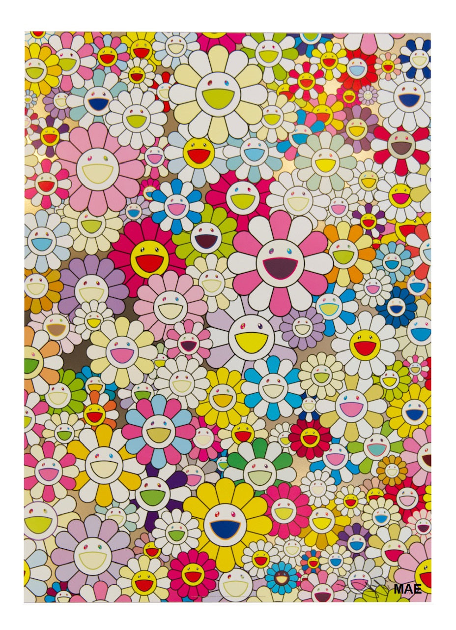 Murakami print - Homage to Yves Klein Multicolor A 2012  - LAST