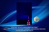 New York City -Empire State in Pink