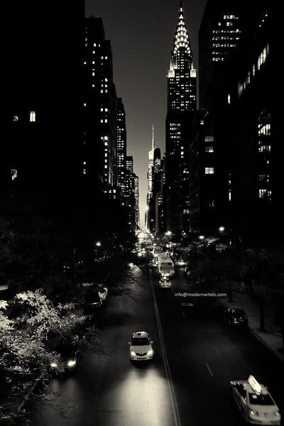 New York City Architectural Landscapes – 24 black and white