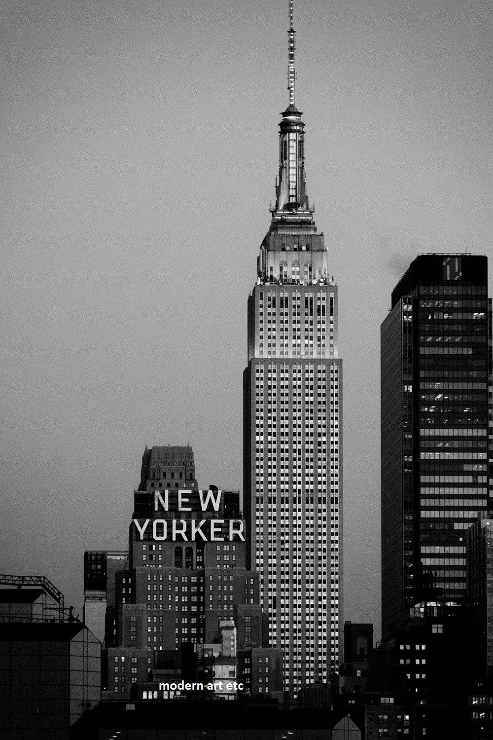 New York City Architectural Landscapes – 28 New Yorker Skyline (Vertical)