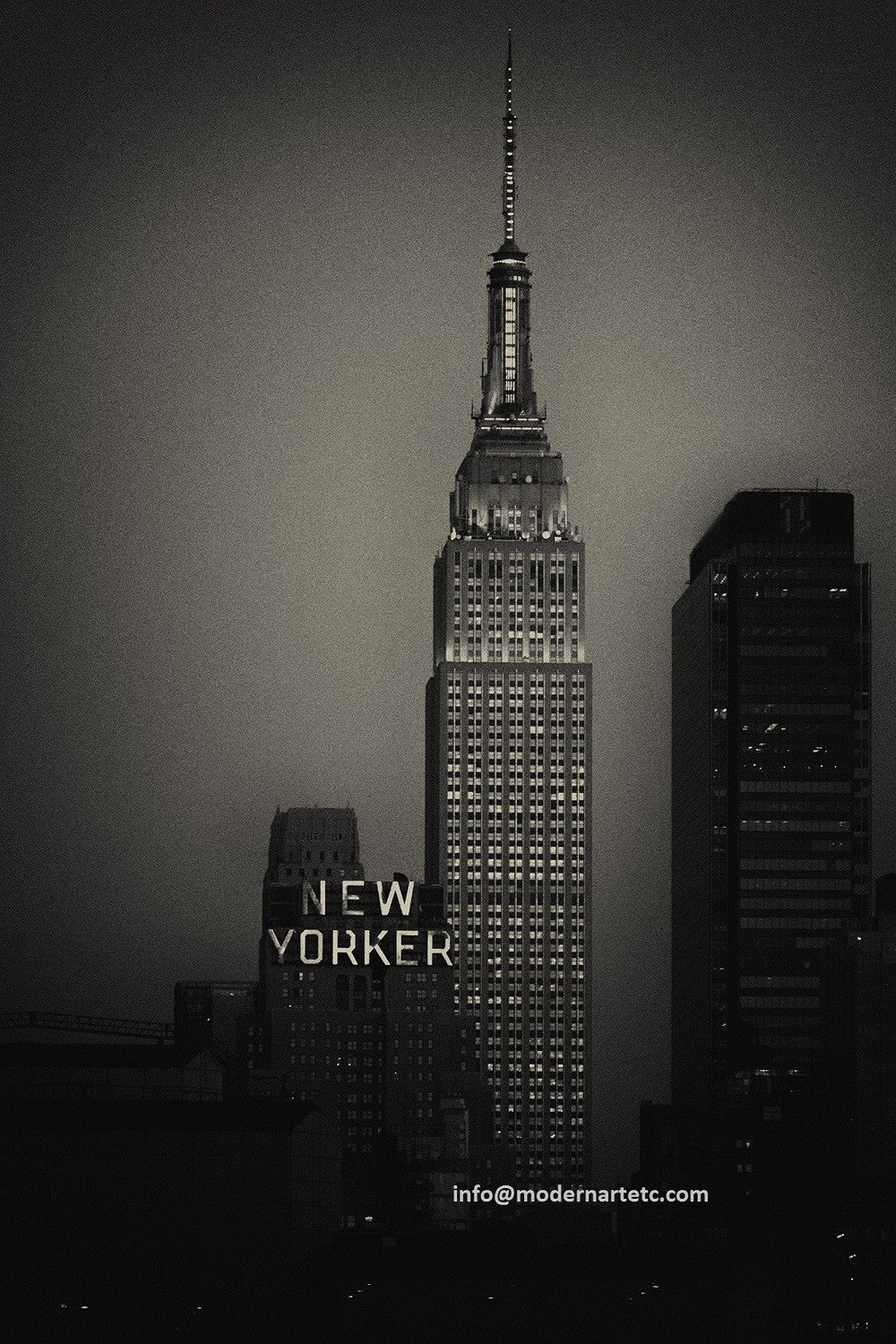New York City Architectural Landscapes  – 30 New Yorker Skyline Vertical