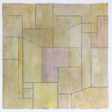 Abstract print 22x22 in. - Neutral 6