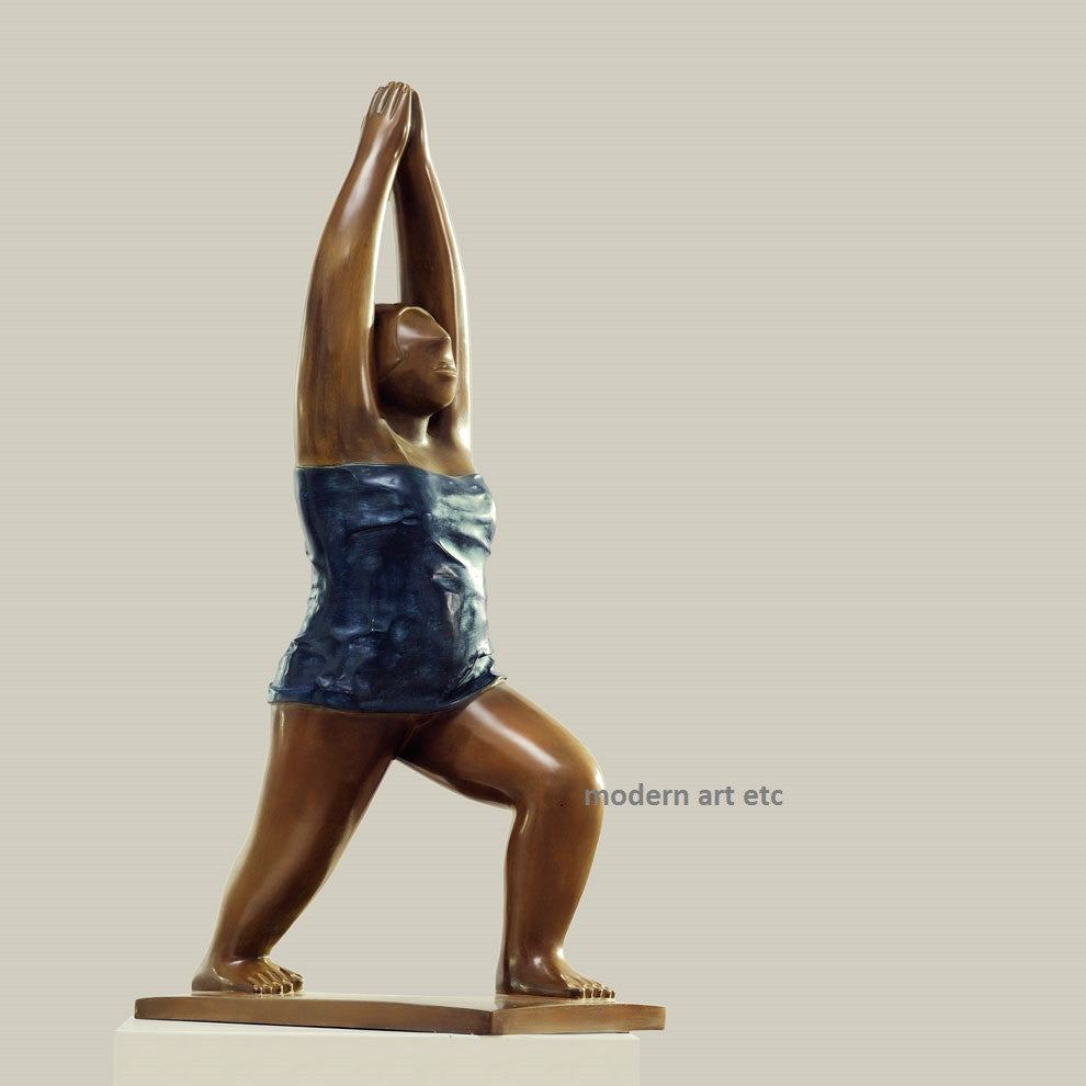Contemporary Bronze, Yoga, No. 1, Bronze, 2009