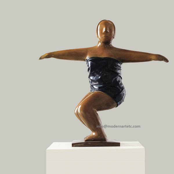 Contemporary Bronze - Yoga, No. 5, Bronze, 2009